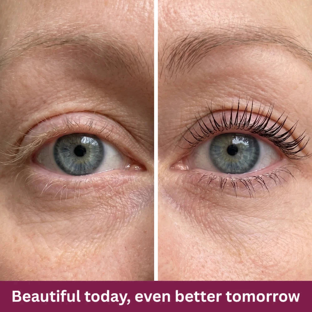 Before and after lashes - Beautiful today, even better tomorrow
